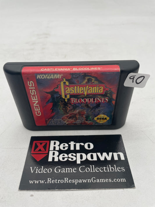 Castlevania: Bloodlines - Sega Genesis (Game Only)