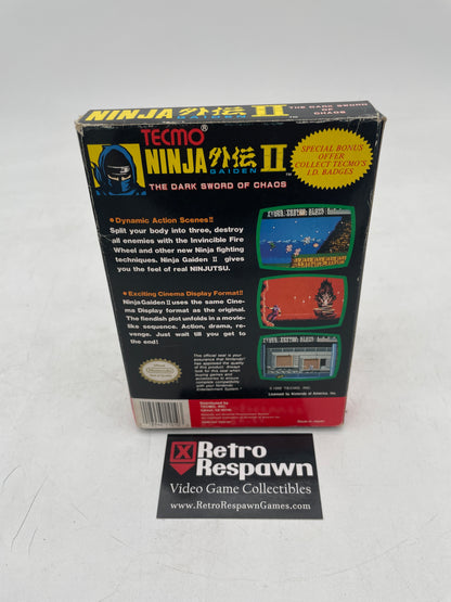 Ninja Gaiden II The Dark Sword of Chaos - NES (Complete)