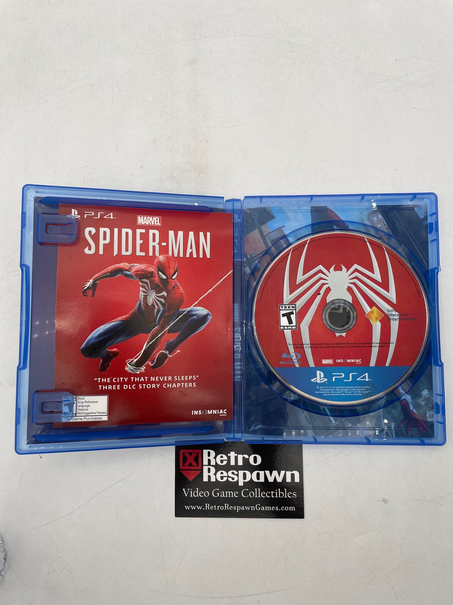 Marvel Spiderman [Game of the Year] - Playstation 4 (Complete)