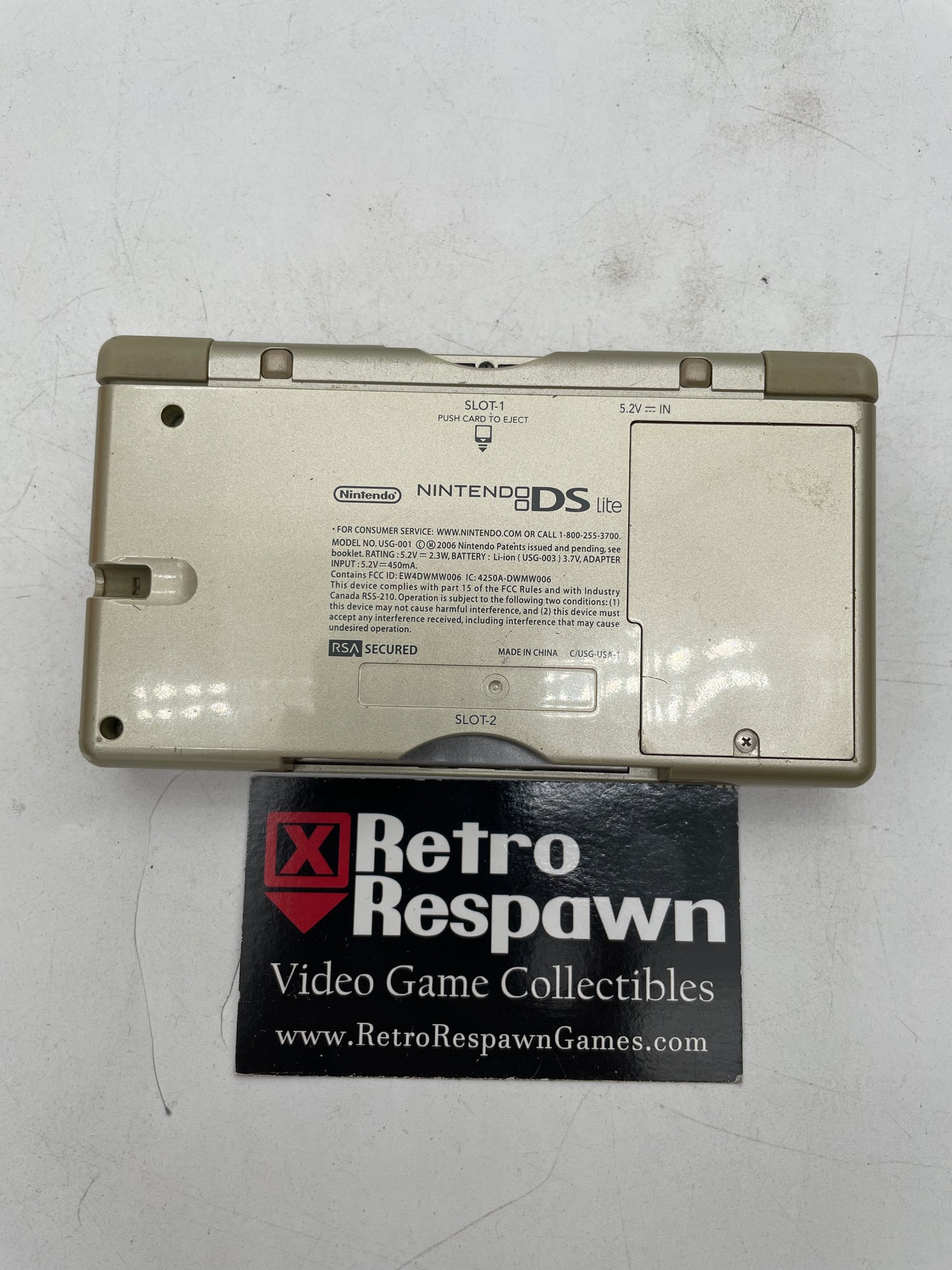 Gold Zelda Nintendo DS Lite [Limited Edition] - Nintendo DS (Console + Charger)