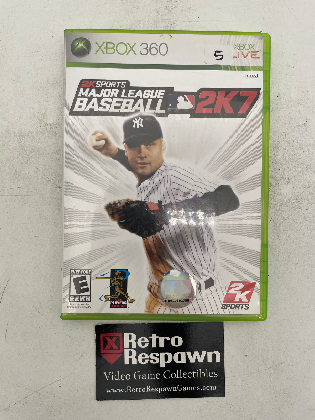 Major League Baseball 2K7 - Xbox 360 (Complete)