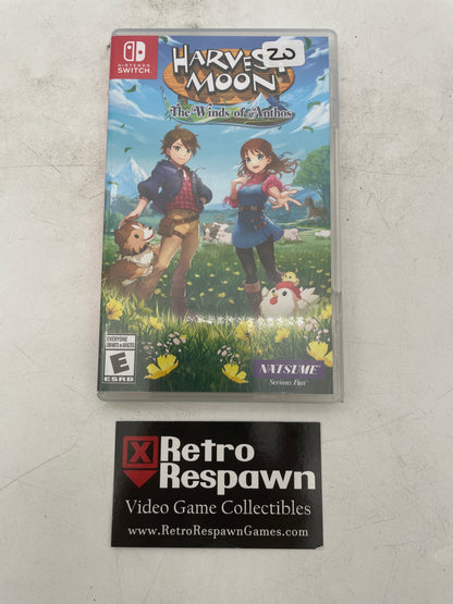 Harvest Moon: The Winds of Anthos - Nintendo Switch (Complete)