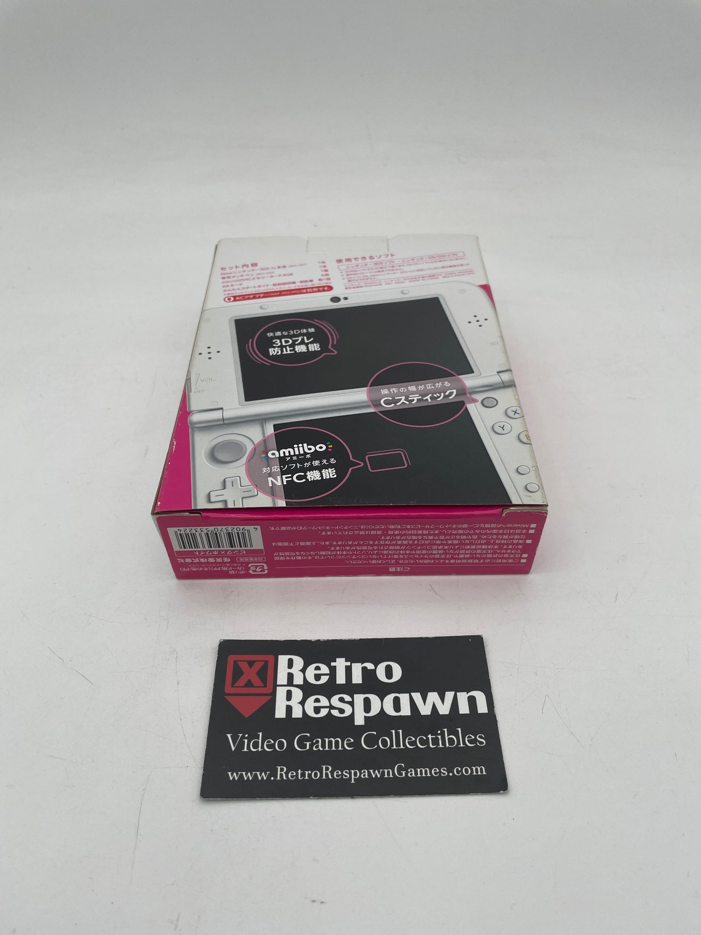 Modeed New Nintendo 3DS LL Pink/White - JP Nintendo 3DS (Complete)