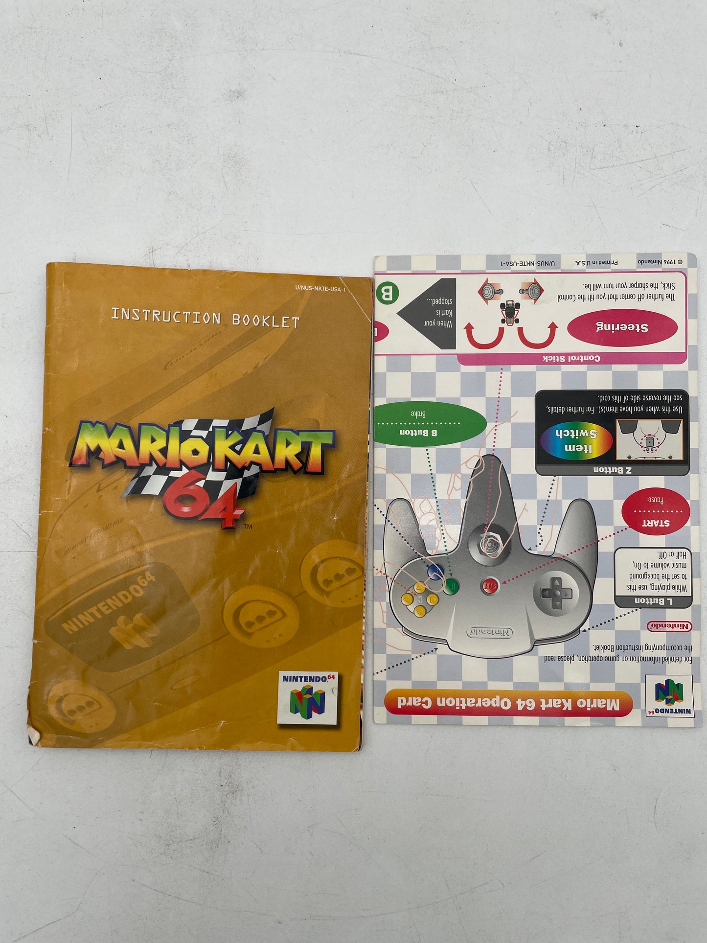 Mario Kart 64 [Players Choice] - Nintendo 64 (Complete/See Images)