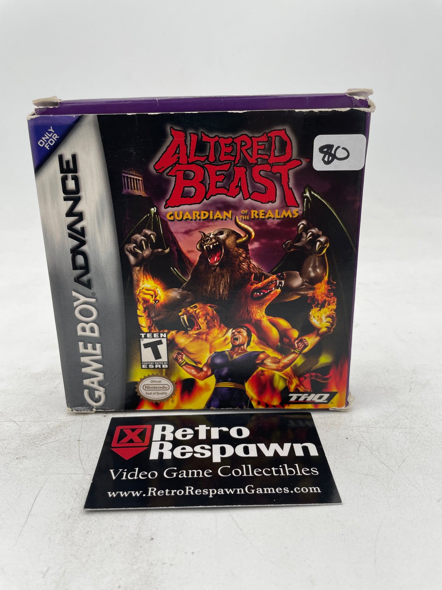 Altered Beast Guardian of the Realms - GameBoy Advance (Complete)
