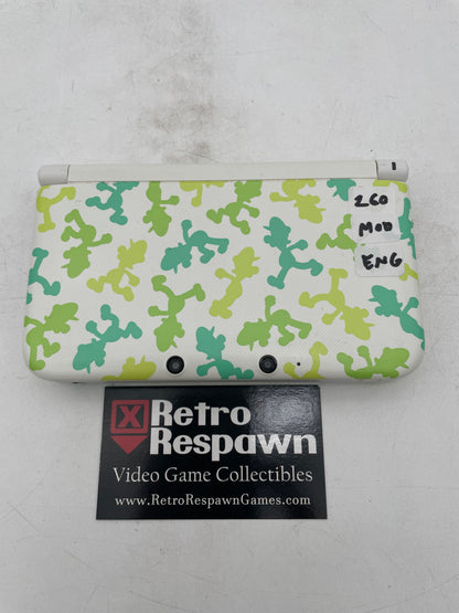 English Modded Nintendo 3DS LL Year of the Luigi - JP Nintendo 3DS (Console+Charger)
