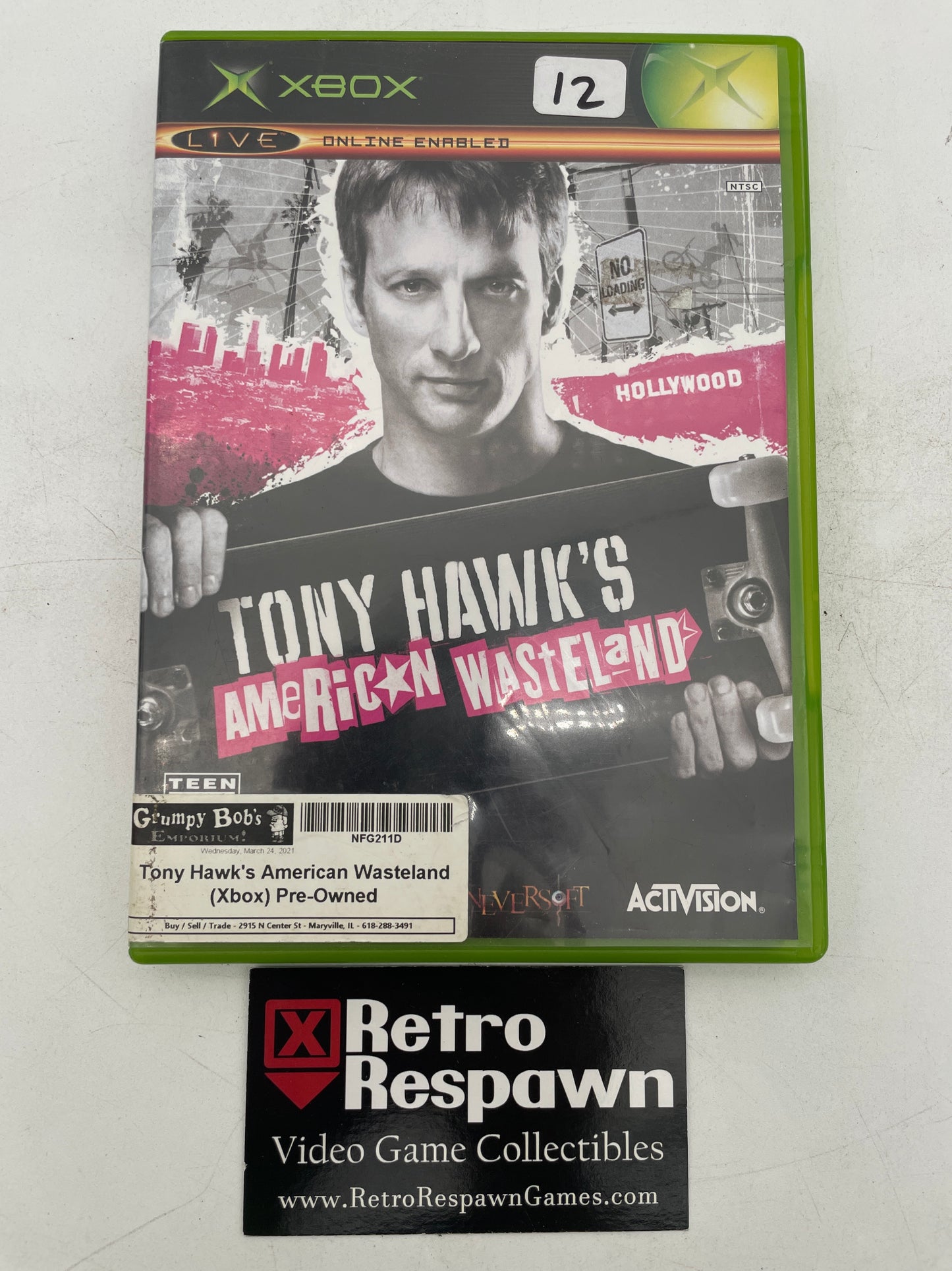 Tony Hawk American Wasteland - Xbox (Complete)