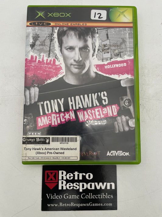 Tony Hawk American Wasteland - Xbox (Complete)