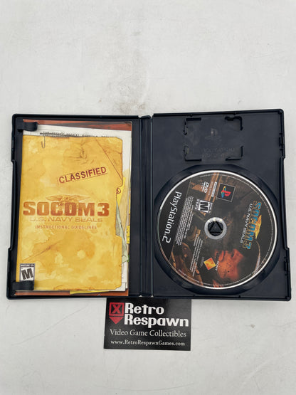 SOCOM 3 US Navy Seals - Playstation 2 (Complete)