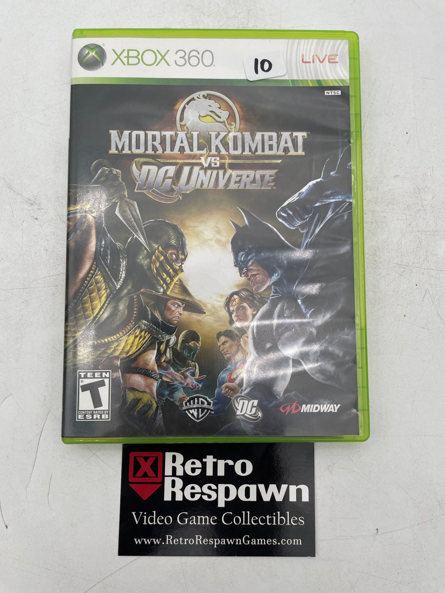 Mortal Kombat Vs. DC Universe - Xbox 360 (Complete)