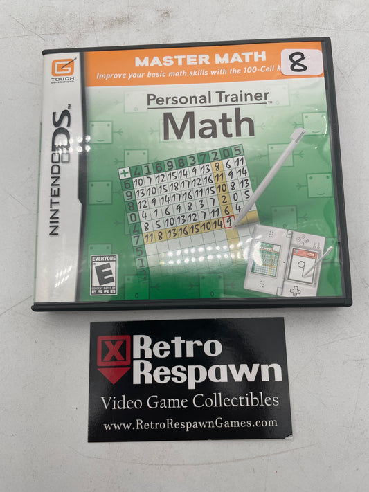 Personal Trainer Math - Nintendo DS (Complete)