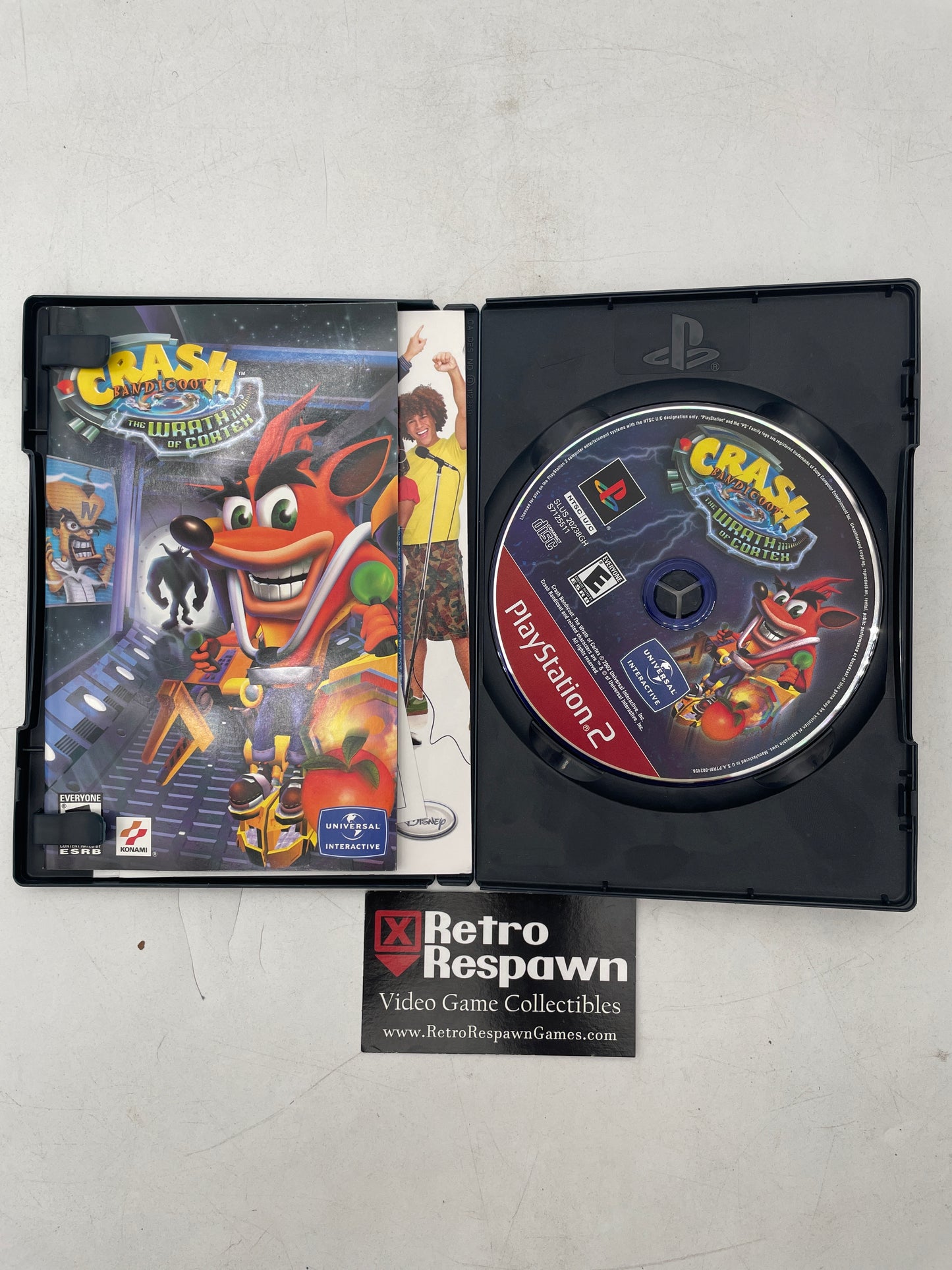 Crash Bandicoot The Wrath of Cortex [Greatest Hits] - Playstation 2 (Complete)