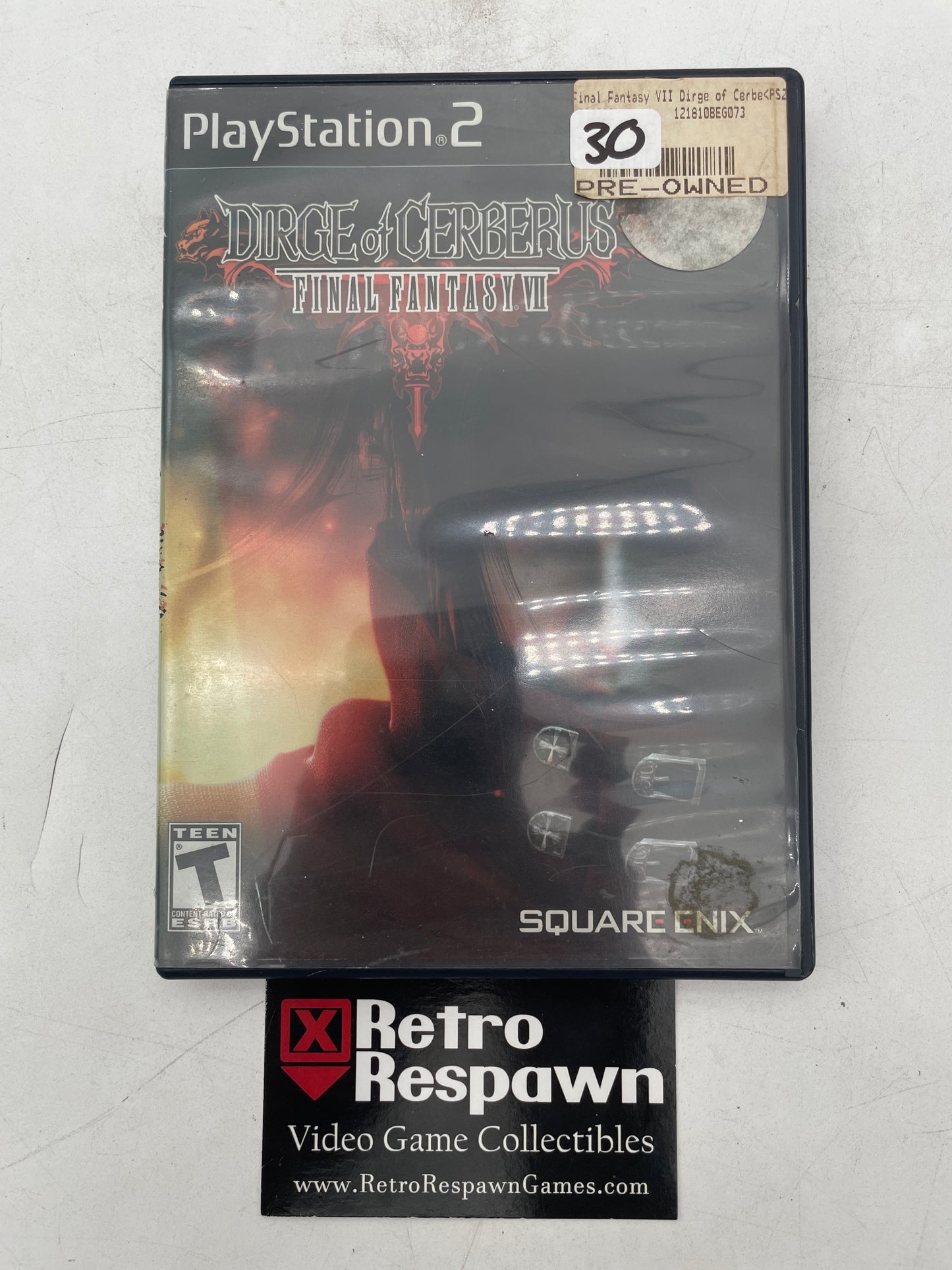 Final Fantasy VII Dirge of Cerberus - Playstation 2 (Complete)