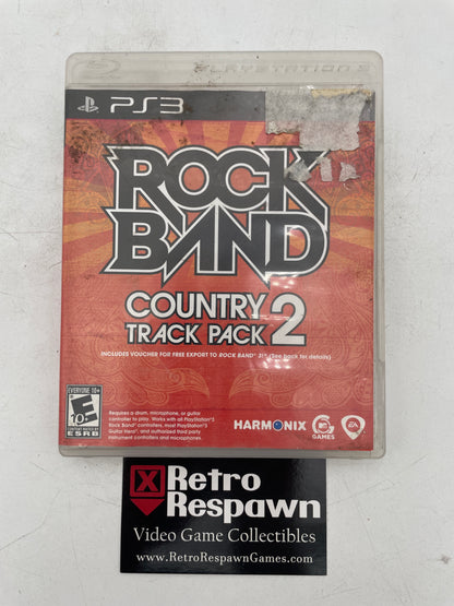 Rock Band Country Track Pack 2 - Playstation 3 (Complete)