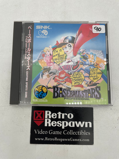 Baseball Stars Professional - JP Neo Geo CD (Complete)