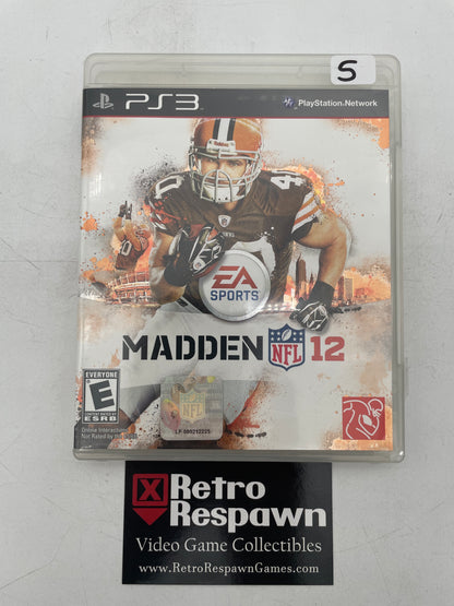 Madden NFL 12 - Playstation 3 (Complete)