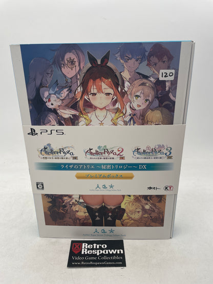 Atelier Ryza Secret Trilogy DX [Premium Box] - JP PlayStation 5 (Complete/ 2-3 are Sealed)