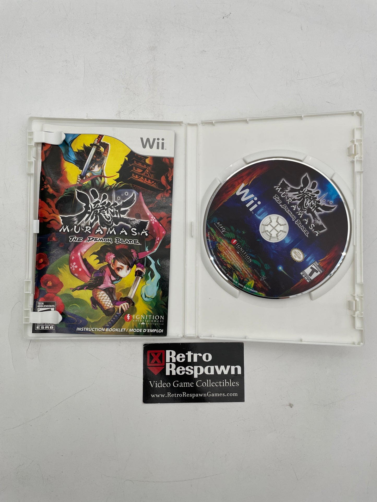 Muramasa: The Demon Blade - Wii (Complete)
