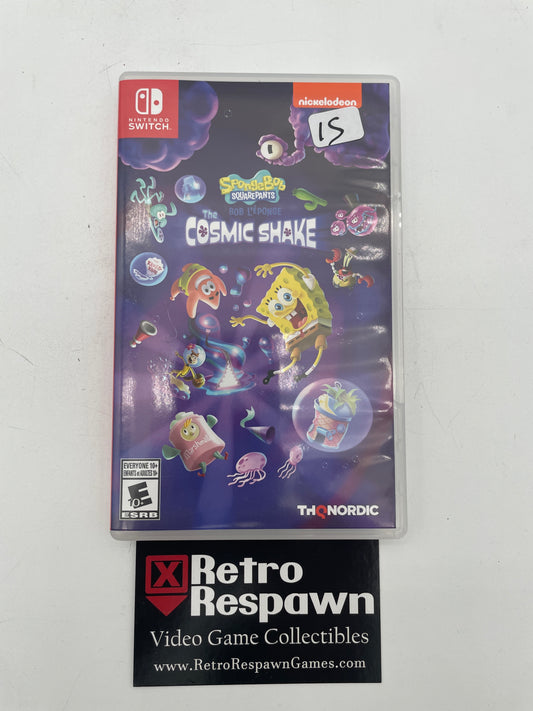 Spongebob Squarepants: The Cosmic Shake - Nintendo Switch (Complete)
