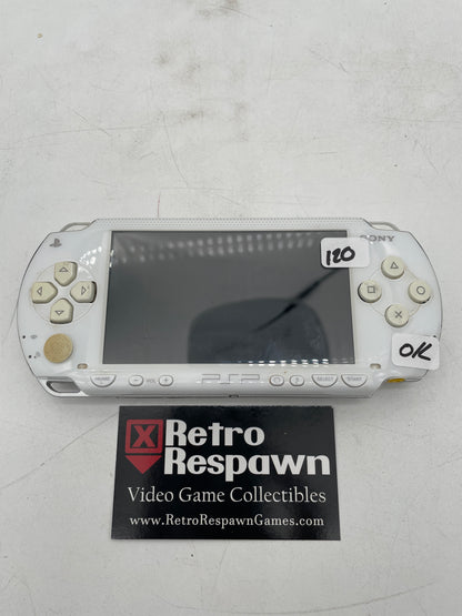 PSP-1000 Ceramic White - JP PSP (Console + Charger)