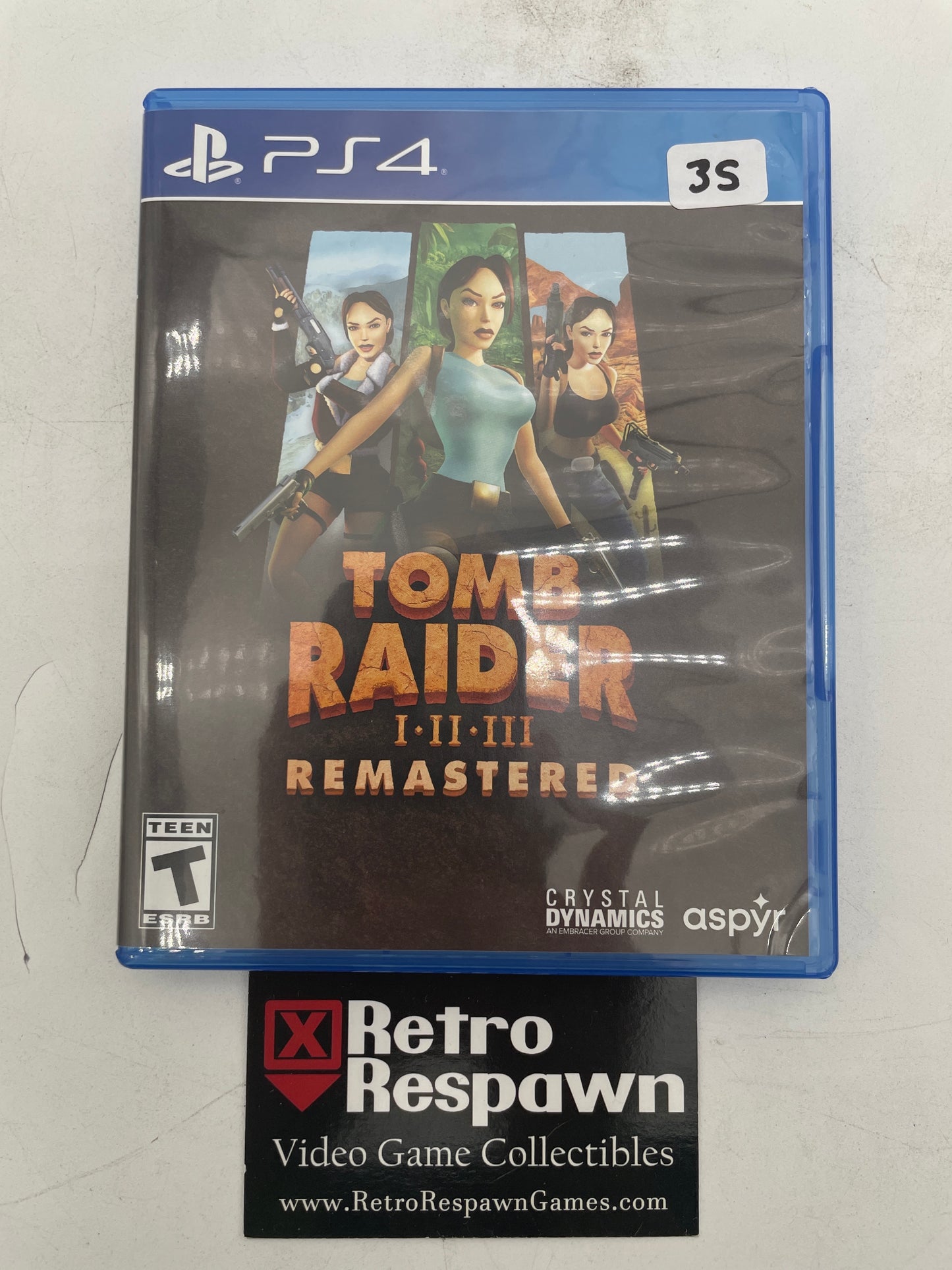 Tomb Raider I-III Remastered - Playstation 4 (Complete)