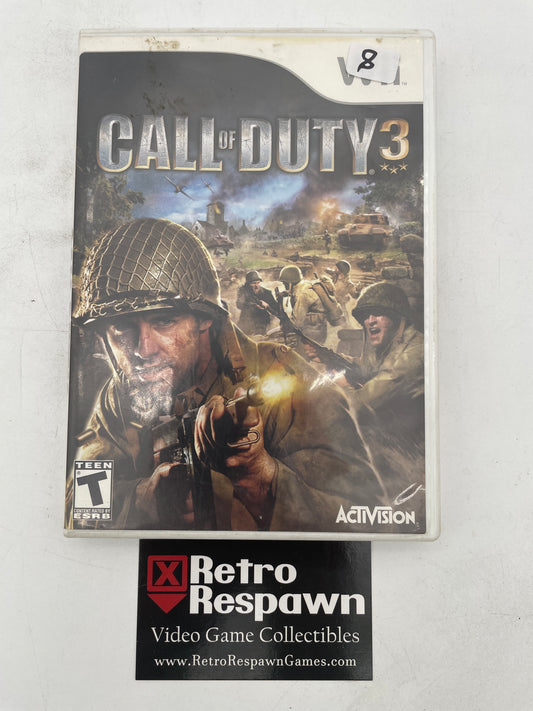 Call of Duty 3 - Wii (Complete)