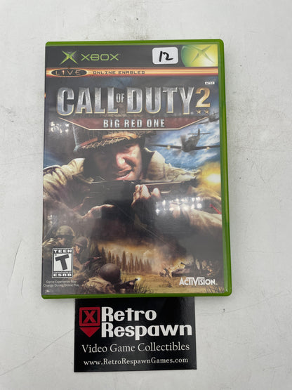 Call of Duty 2 Big Red One - Xbox (Complete)