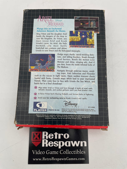 Ariel the Little Mermaid [Cardboard Box] - Sega Genesis