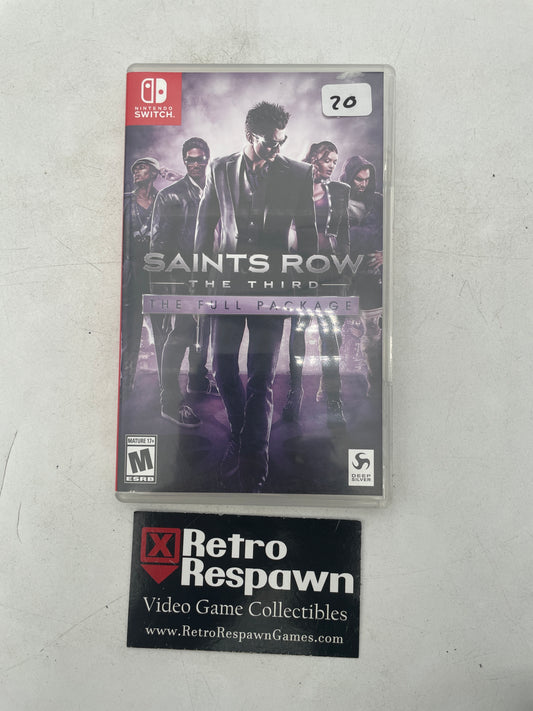 Saints Row: The Third: The Full Package - Nintendo Switch (Complete)