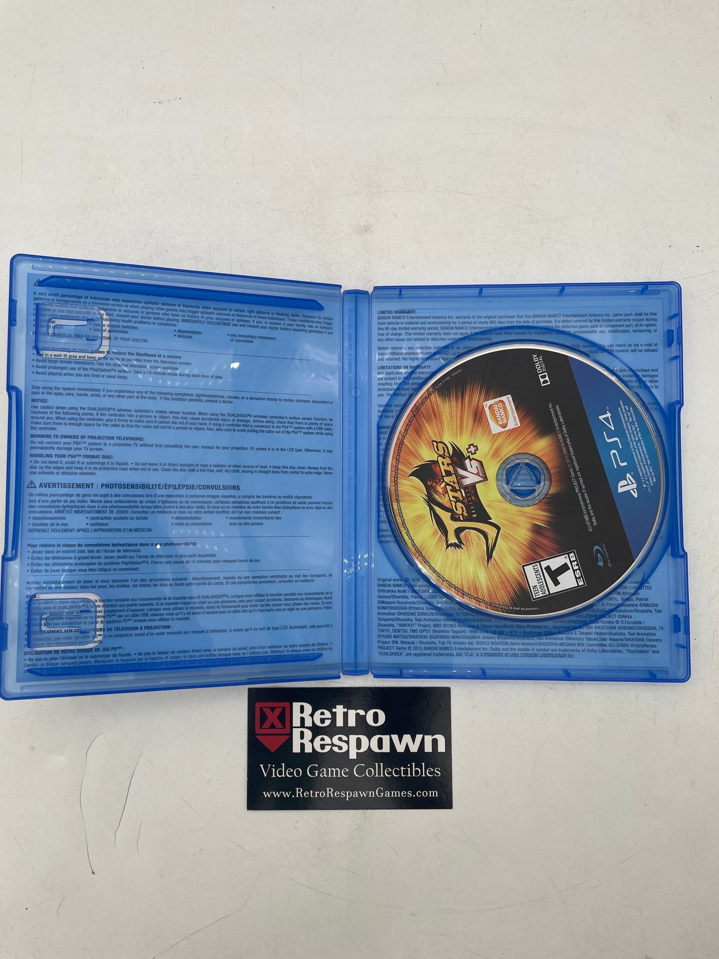 J-Stars Victory VS+ - Playstation 4 (Complete)