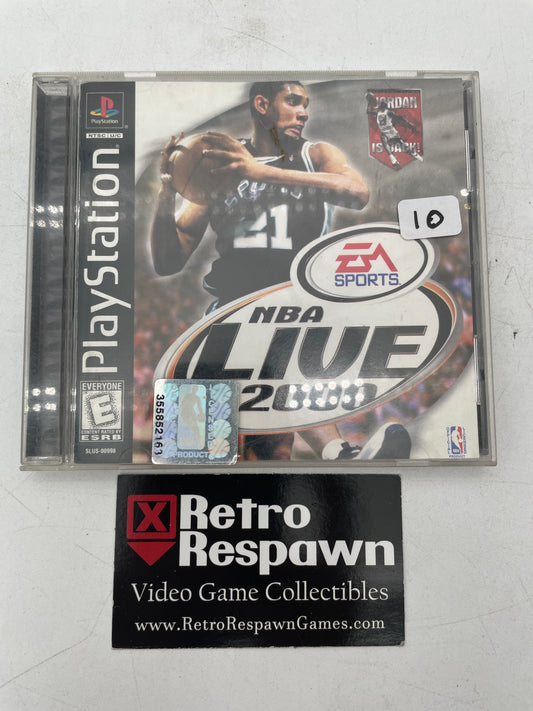 NBA Live 2000 - Playstation (Complete)