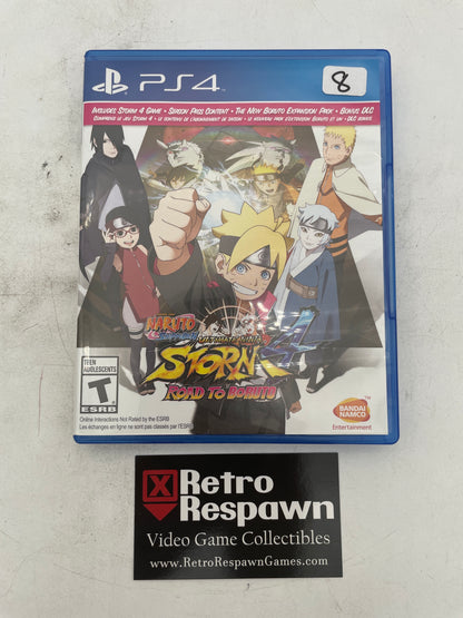 Naruto Shippuden Ultimate Ninja Storm 4 Road to Boruto - Playstation 4 (Complete)