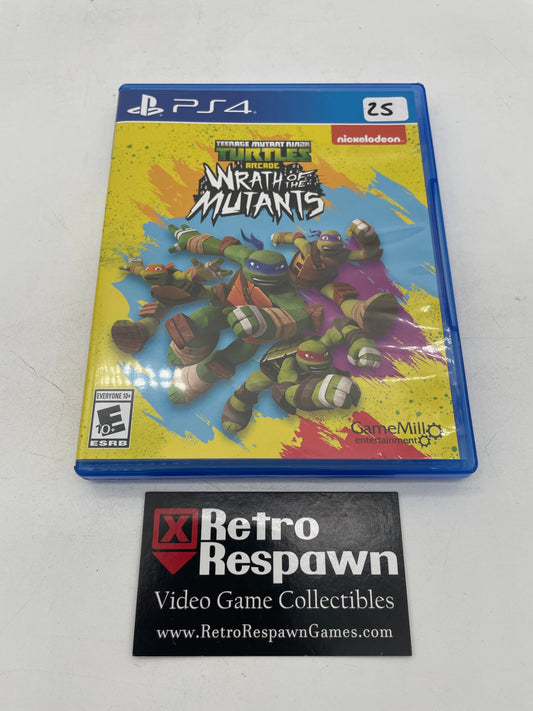Teenage Mutant Ninja Turtles Arcade: Wrath Of The Mutants - Playstation 4 (Complete)