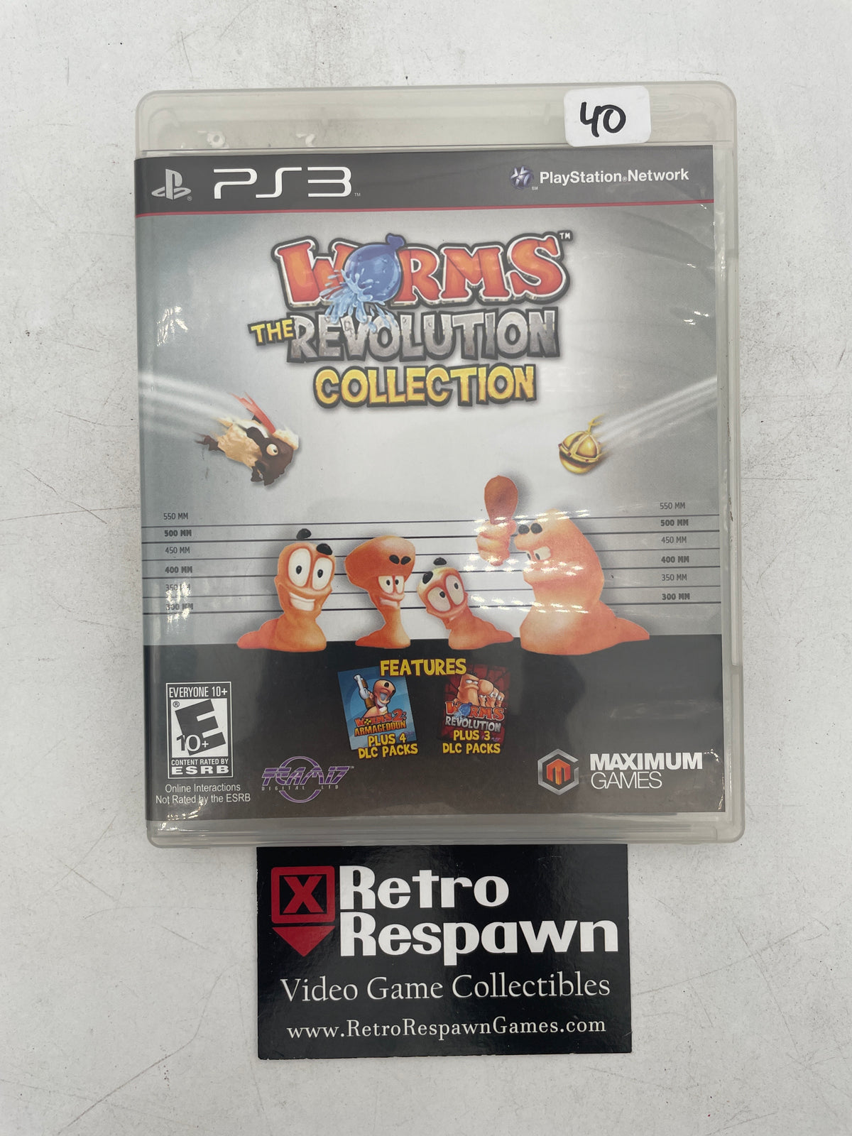 Worms Revolution Collection - Playstation 3 (Complete)