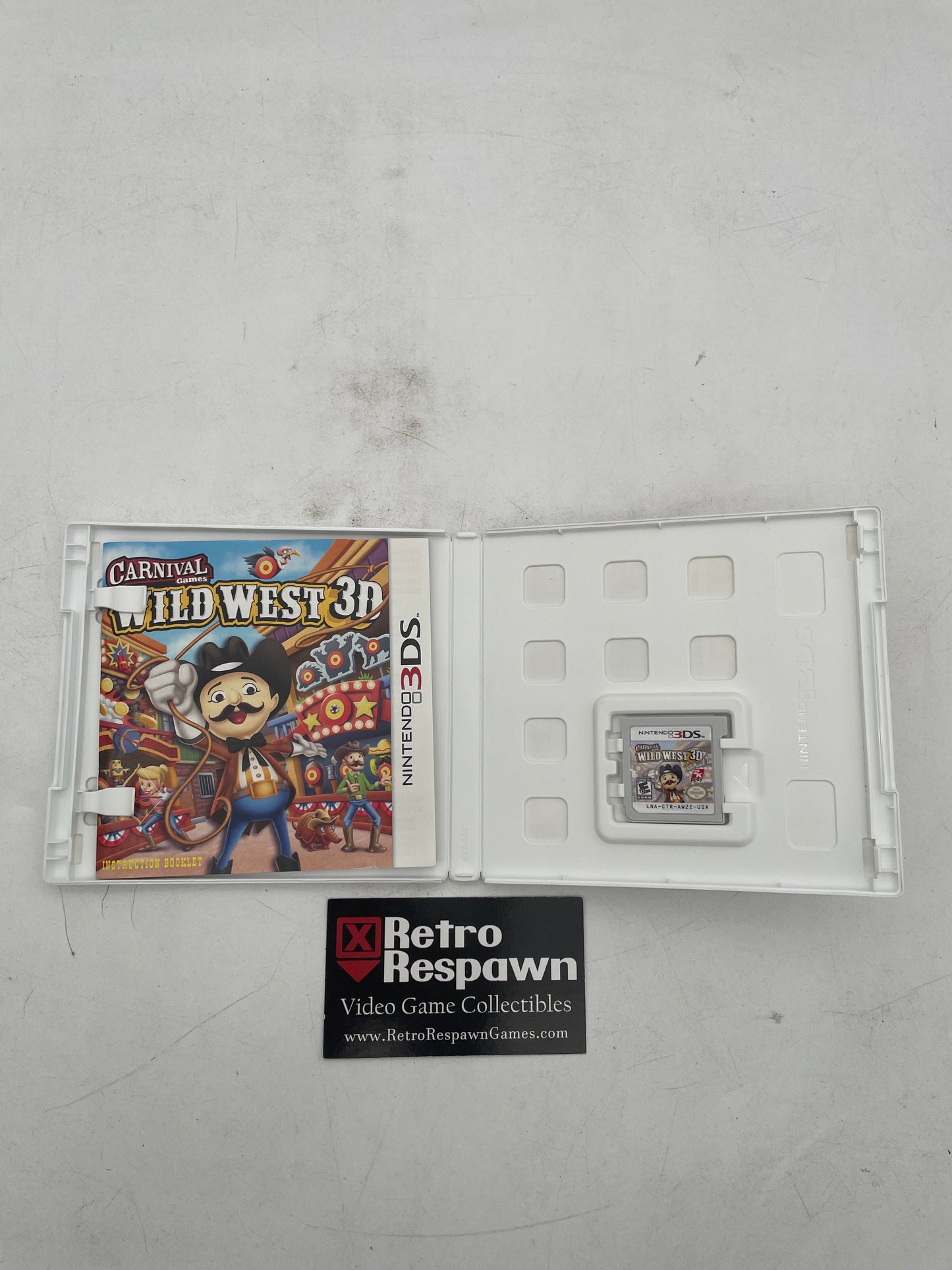 Carnival Games Wild West 3D - Nintendo 3DS (Complete)
