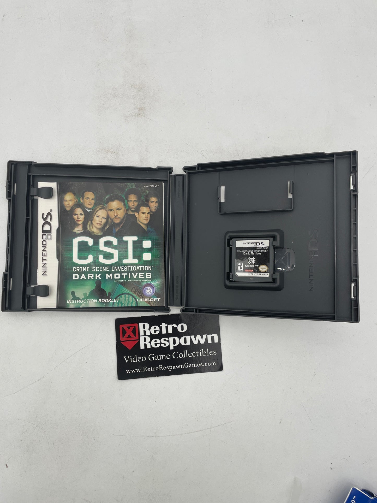 CSI Dark Motives - Nintendo DS (Complete)