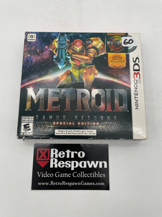 Metroid Samus Returns [Special Edition] - Nintendo 3DS (Complete)