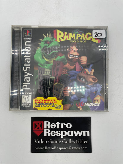 Rampage World Tour - Playstation (Complete)