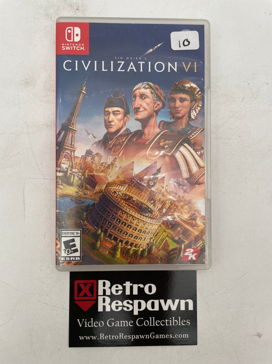 Civilization VI - Nintendo Switch (Complete)
