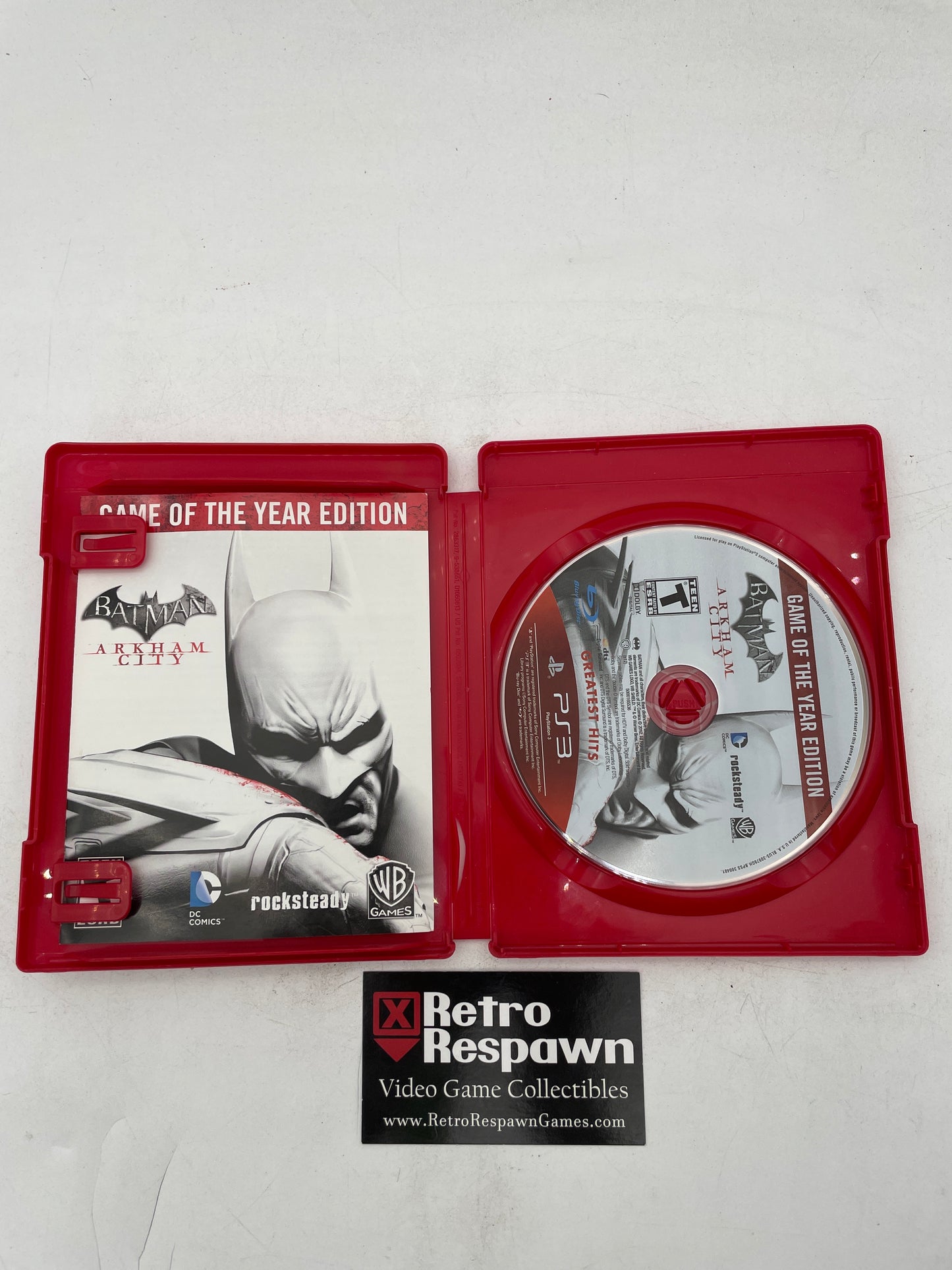 Batman: Arkham City [Game of the Year Greatest Hits] - Playstation 3 (Complete)