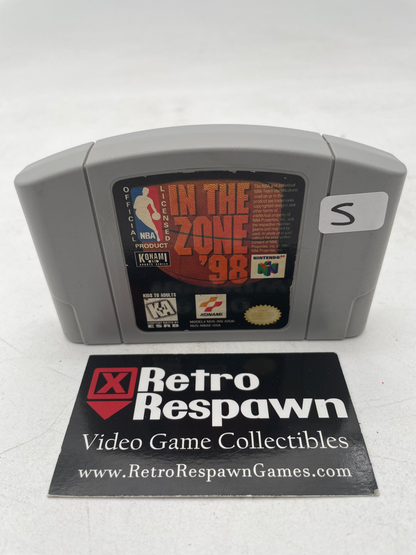 NBA In the Zone '98 - Nintendo 64 (Game Only)
