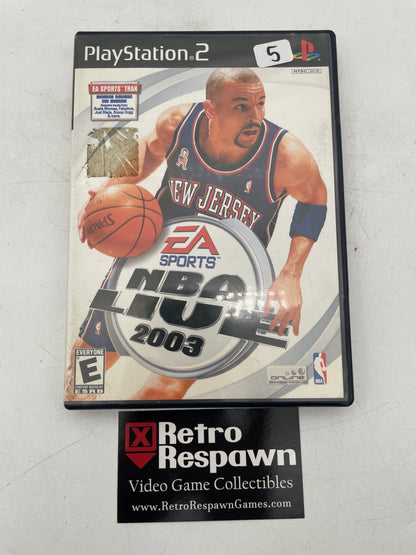 NBA Live 2003 - Playstation 2 (Complete)