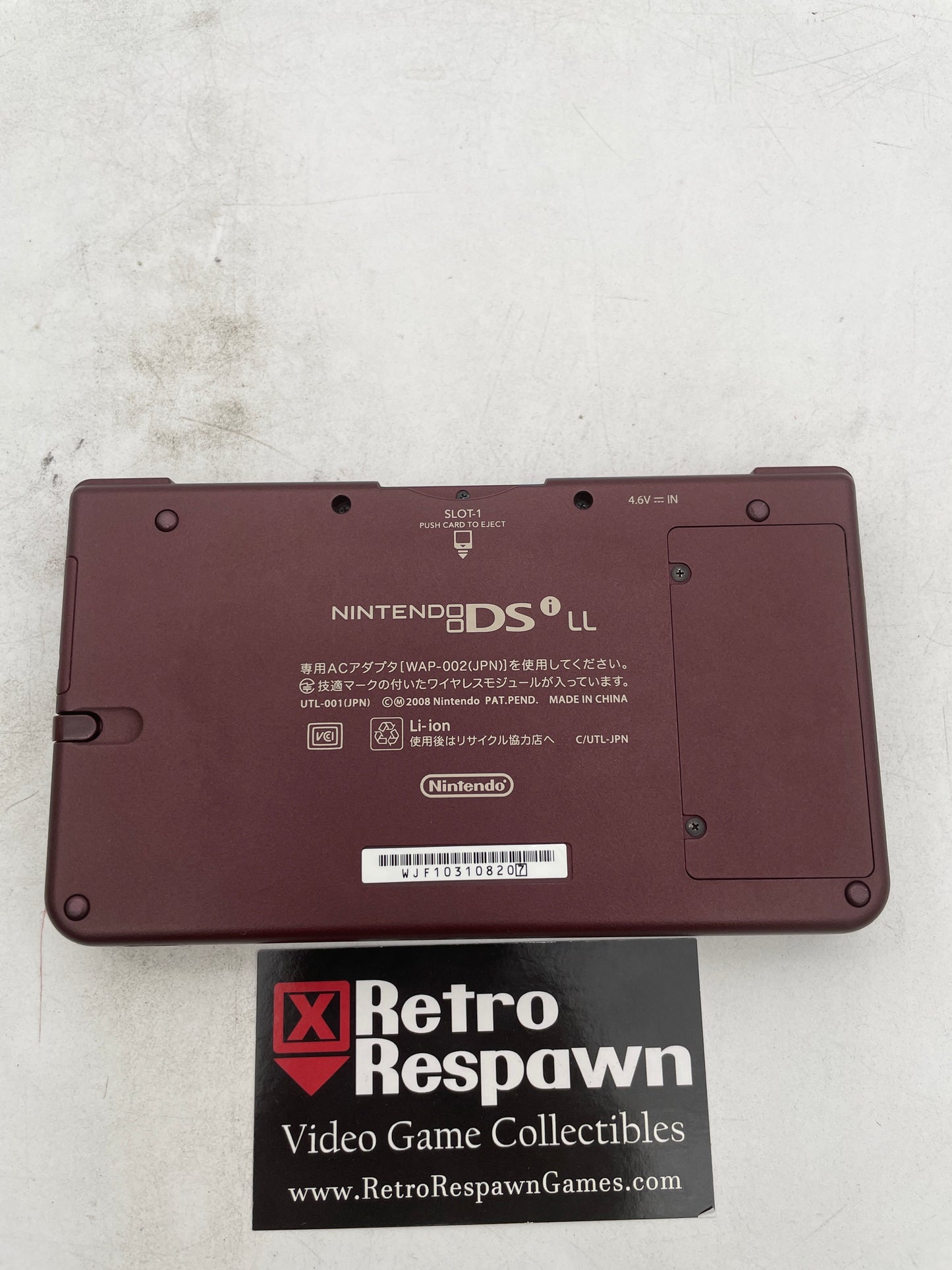 Nintendo DSi LL Wine Red - JP Nintendo DS (Console+Charger)