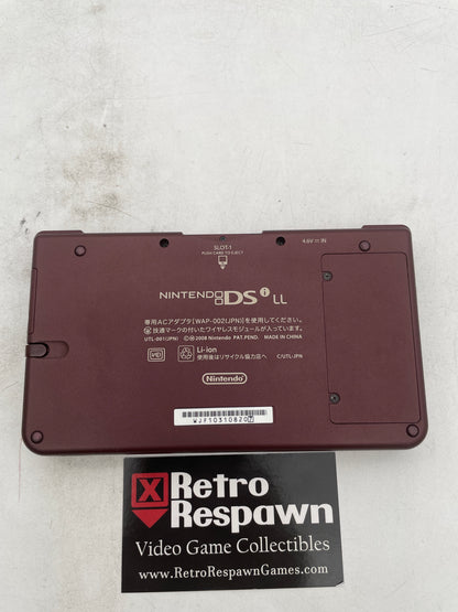 Nintendo DSi LL Wine Red - JP Nintendo DS (Console+Charger)