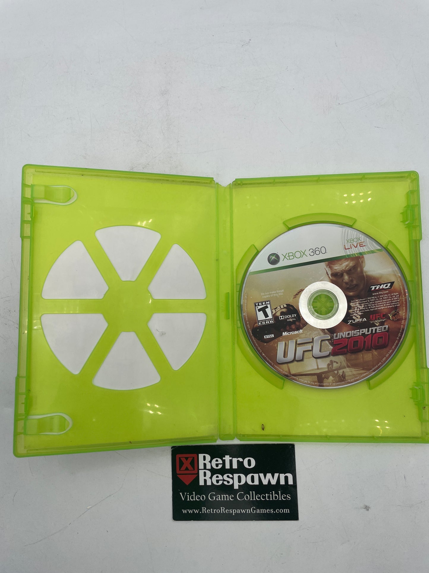 UFC Undisputed 2010 - Xbox 360 (Missing Manual)