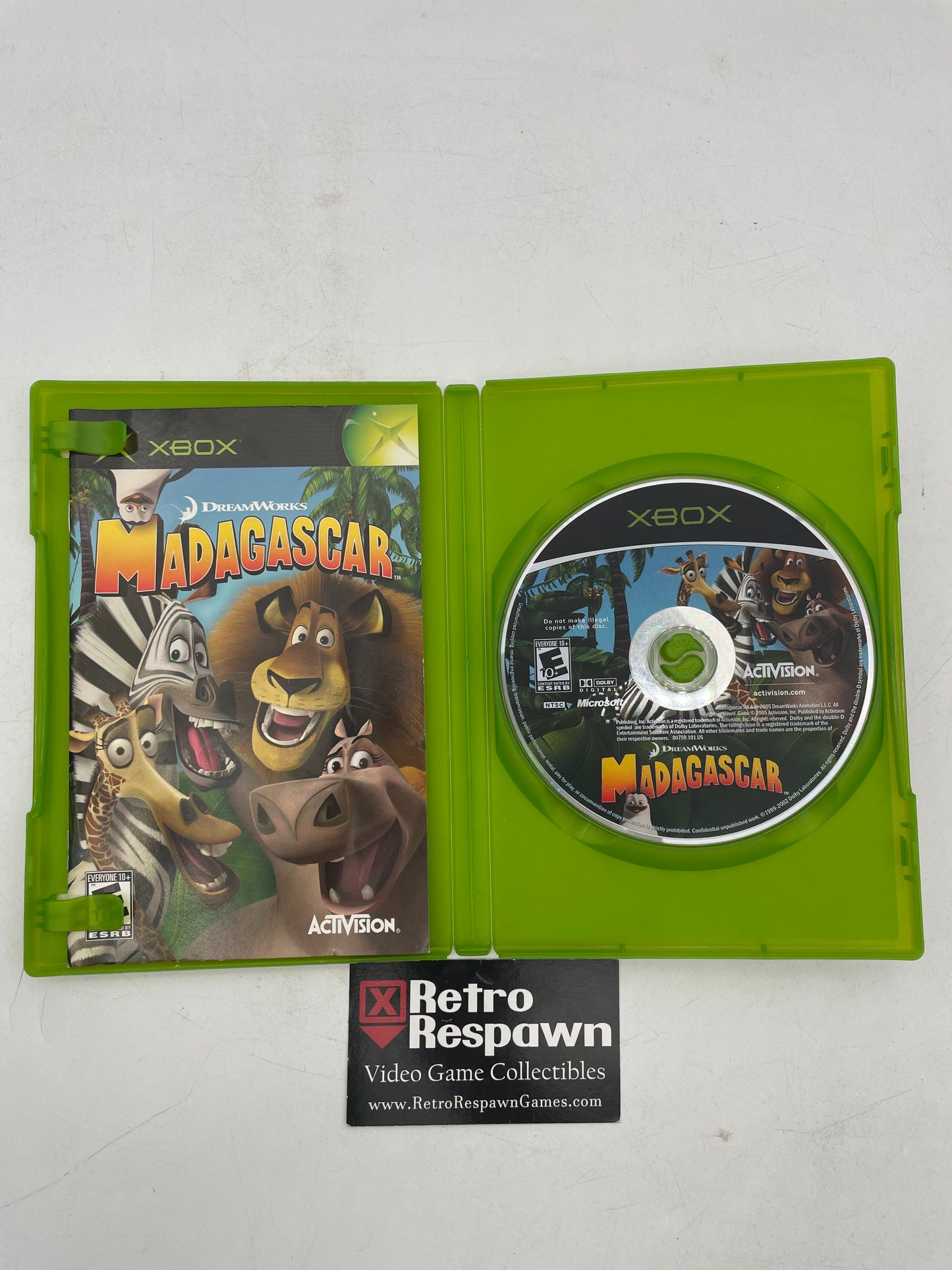 Madagascar - Xbox (Complete)