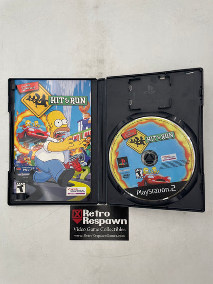 The Simpsons Hit and Run [Greatest Hits] - Playstation 2 (Complete)