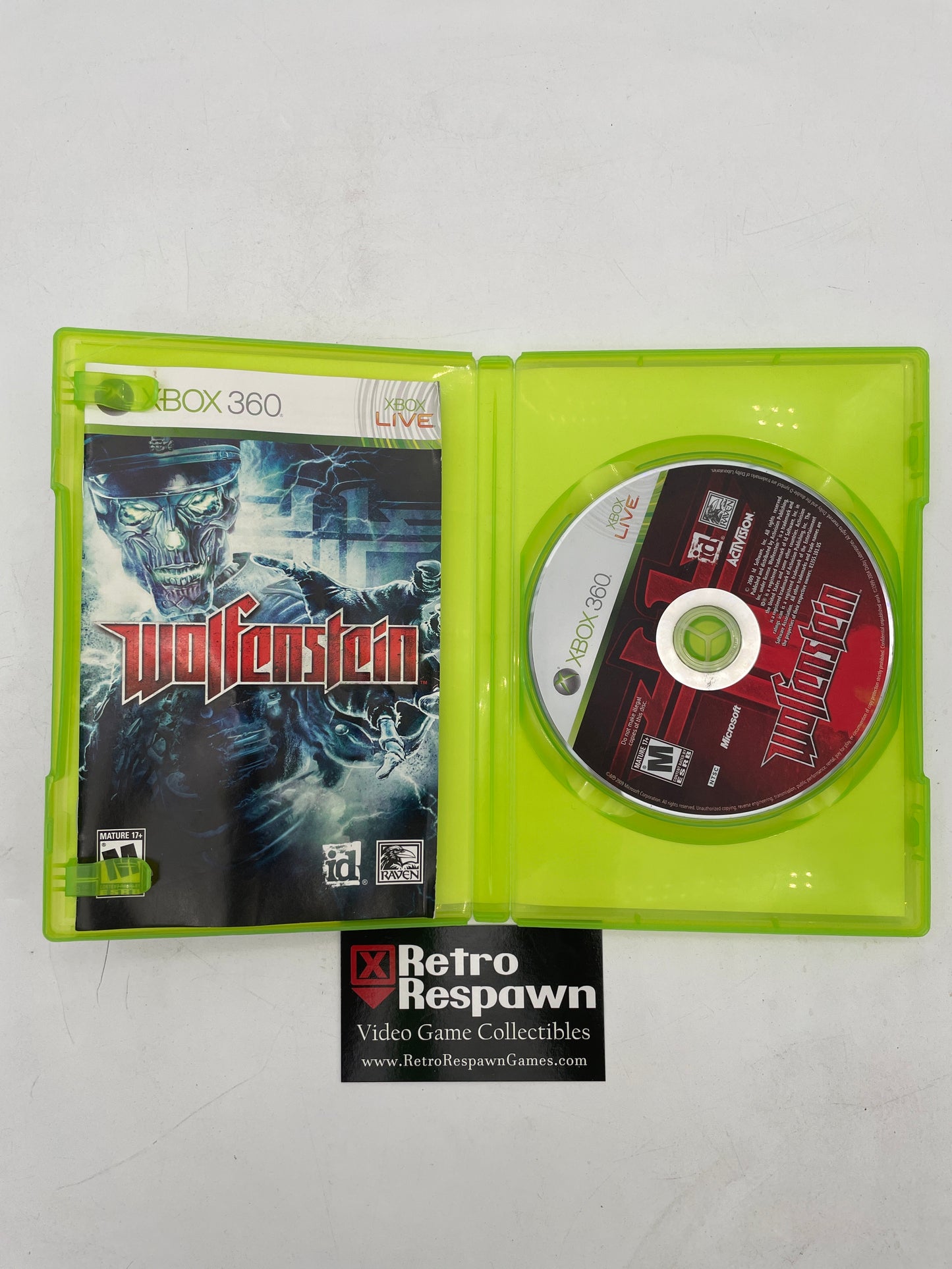 Wolfenstein - Xbox 360 (Complete)