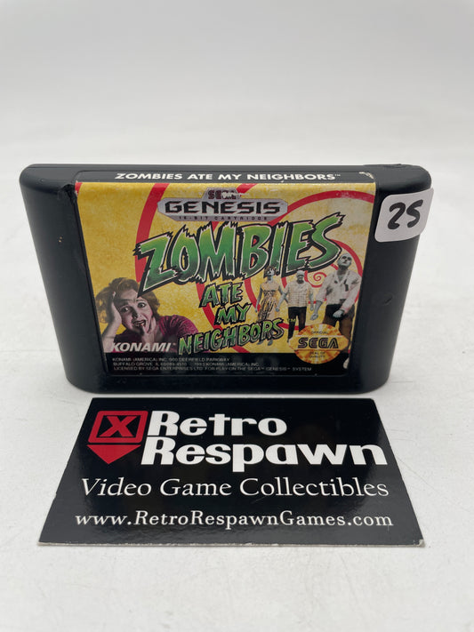 Zombies Ate My Neighbors - Sega Genesis (Game Only)