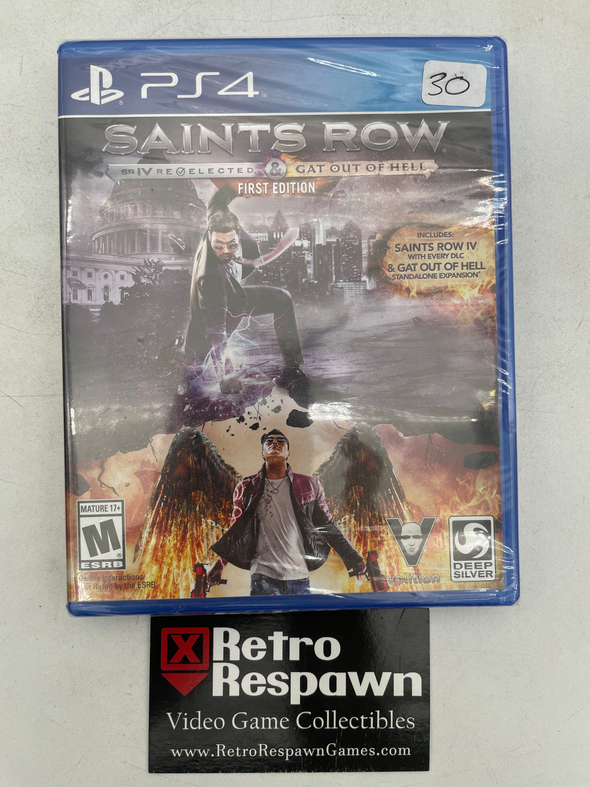 Saints Row: Sr IV Re Elected & Gat Out of Hell [First Edition] - Playstation 4 (Sealed)